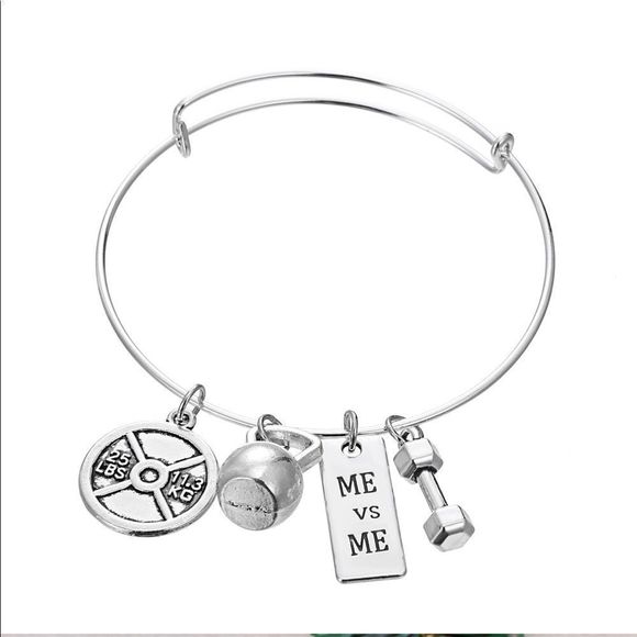 Jewelry - Me VS Me Silver Charm Bracelet